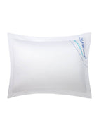 Yves Delorme Abysses king Oxford pillowcase pair 50cm x 90cm (British brand)