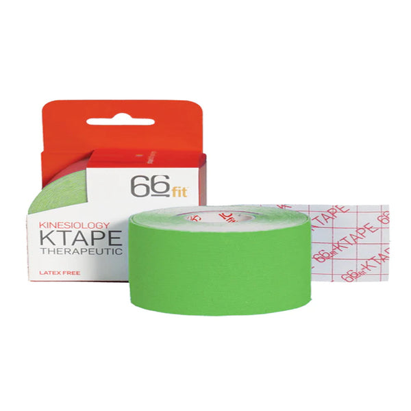 66fit K-Tape 5cm x 5m - Green