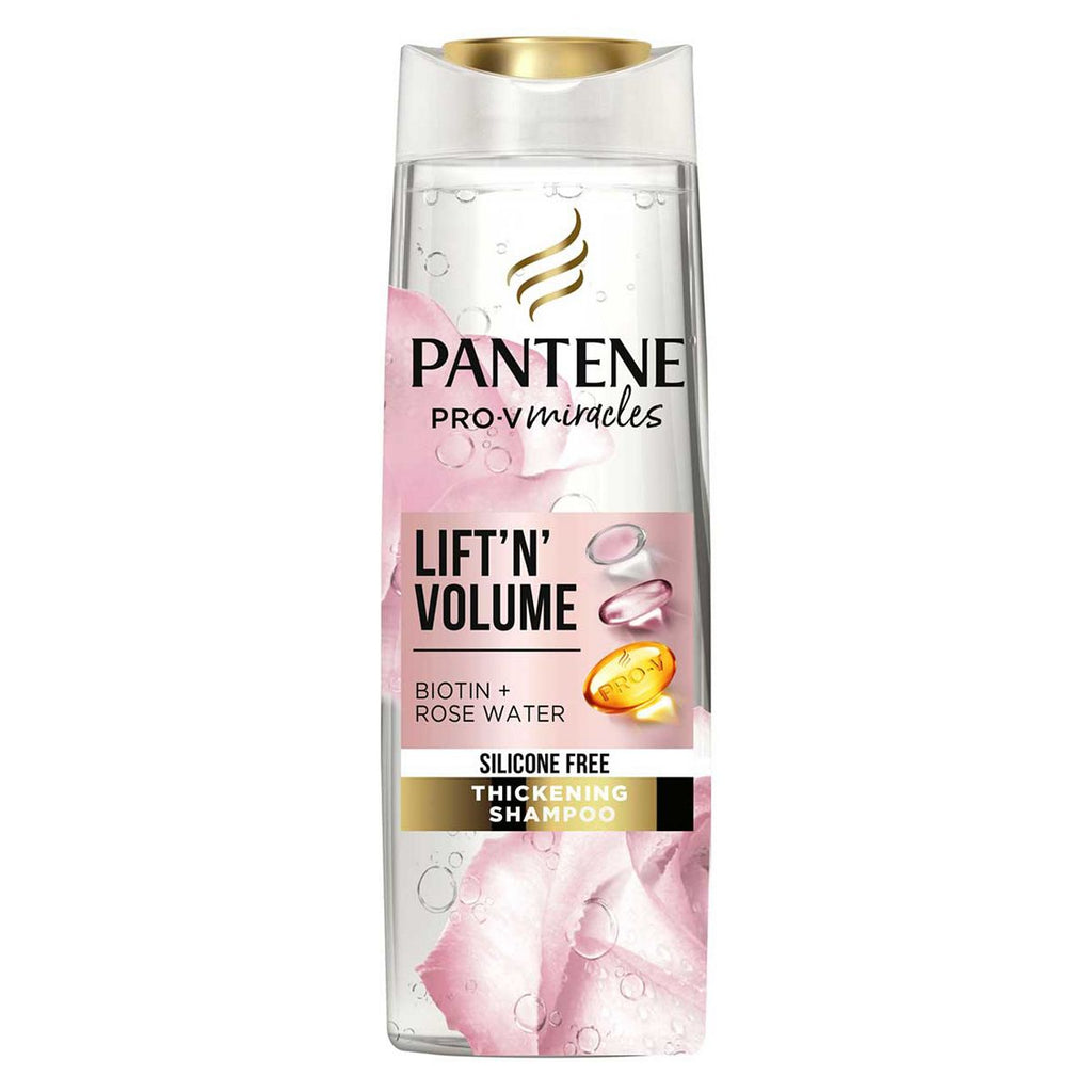 Pantene Miracles Lift & Volume Hair Silicone Free Shampoo with Biotin 400ml