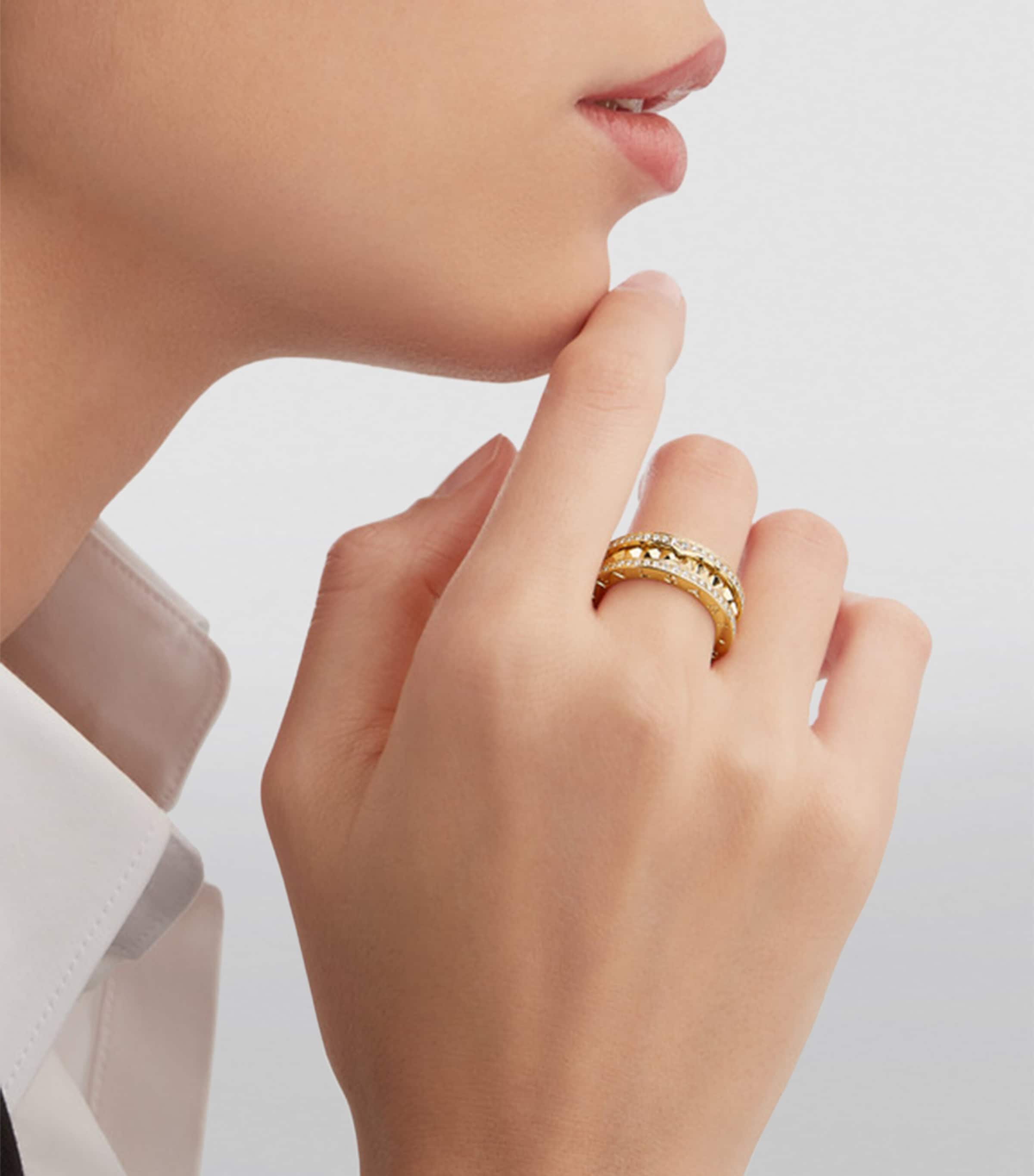 Bvlgari B.zero1 Rock one-band ring - British product