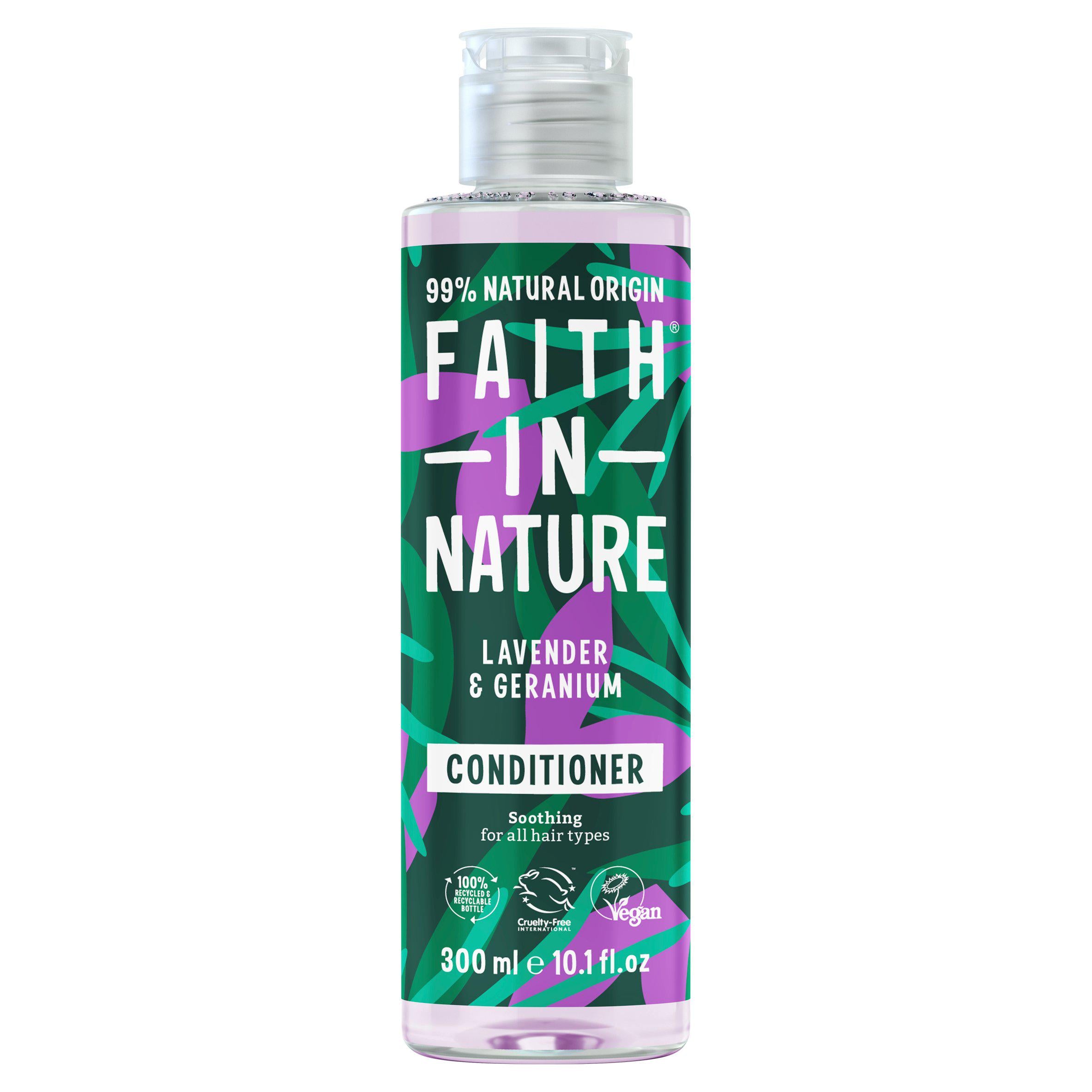 Faith in Nature Lavender & Geranium Conditioner 300ml GOODS Sainsburys   