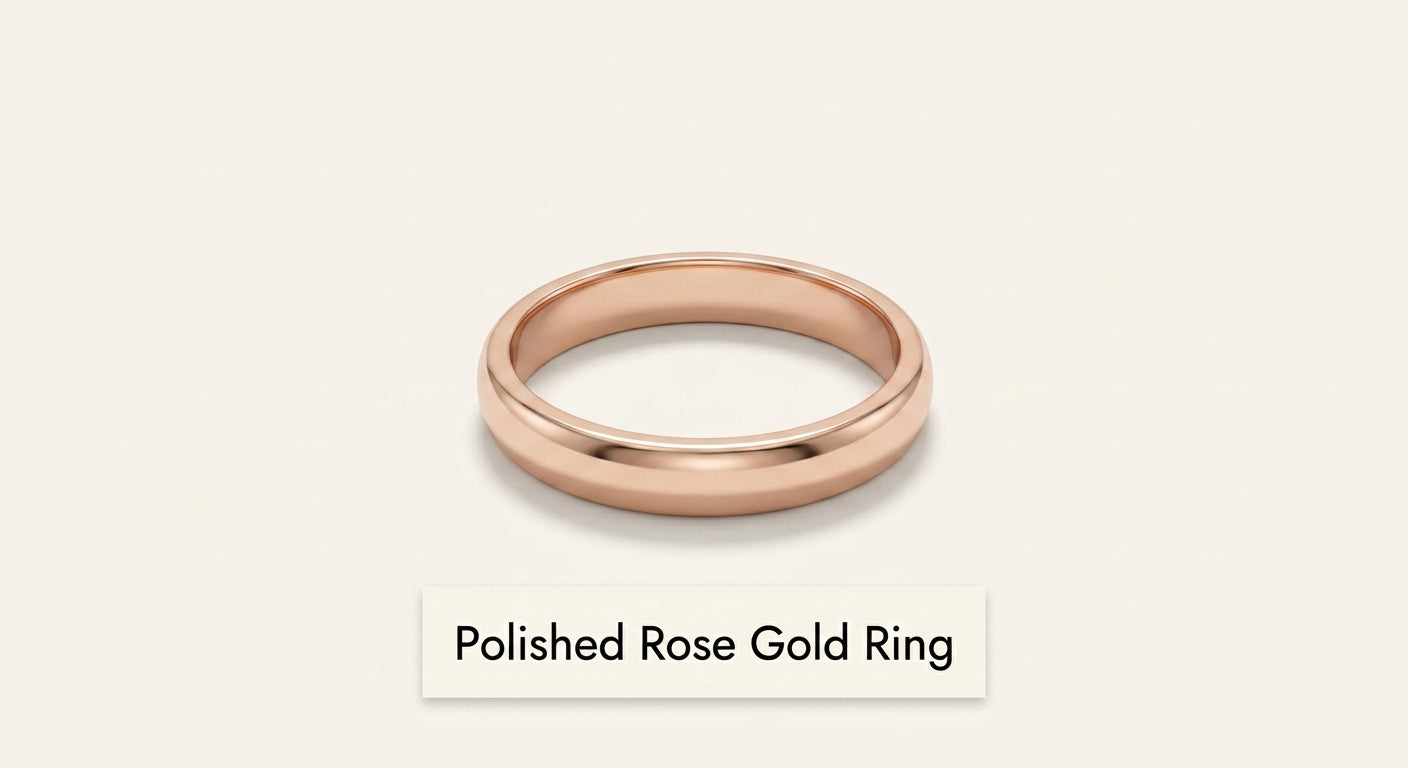 Cartier rose gold diamond wedding ring, imported from the UK