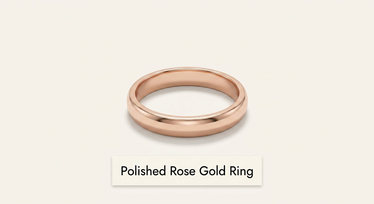 Cartier rose gold diamond wedding ring, imported from the UK