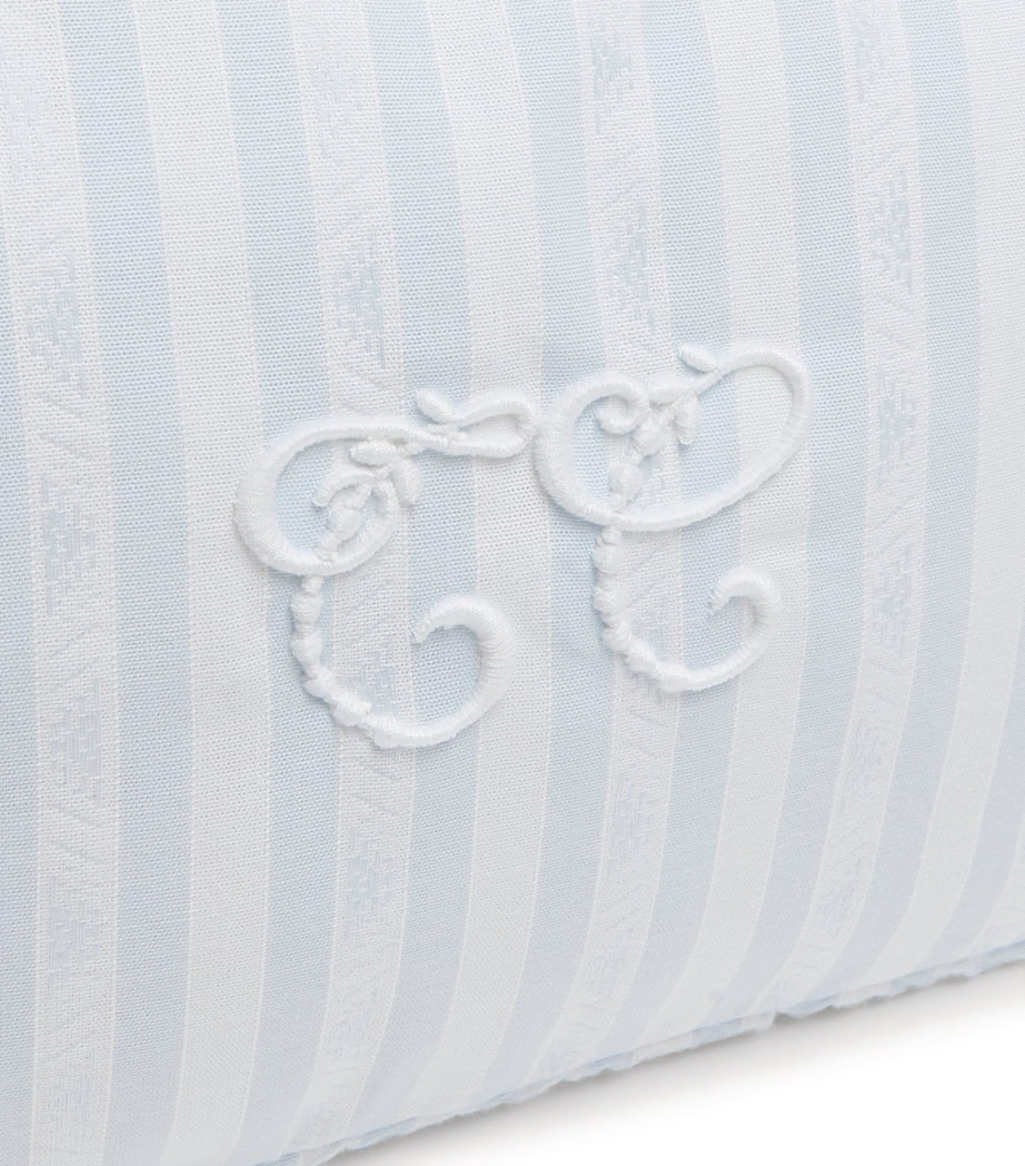 Tartine et Chocolat striped changing bag, pastel stripe print, UK version
