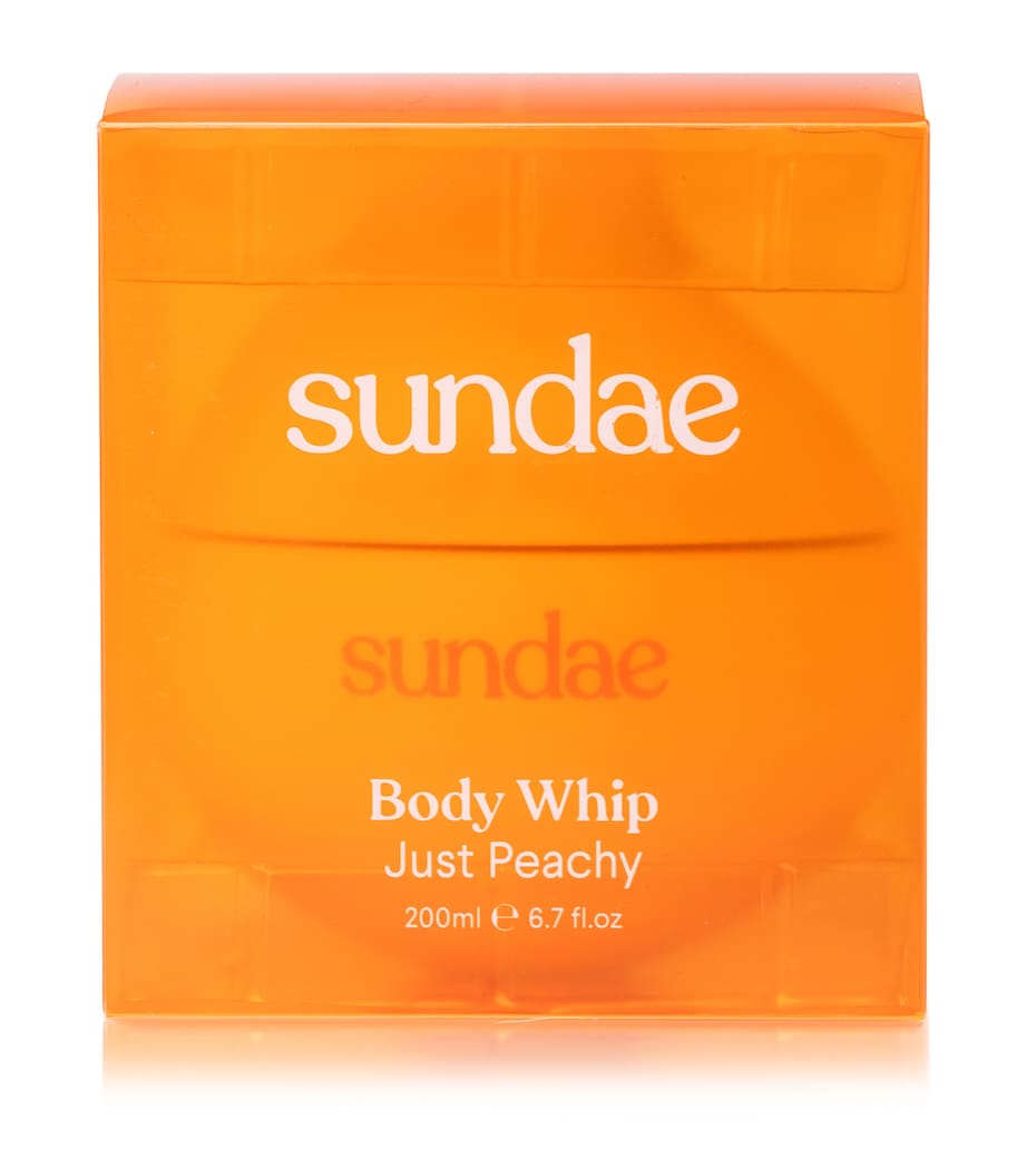 Sundae Body peach whipped moisturiser 220ml, UK version