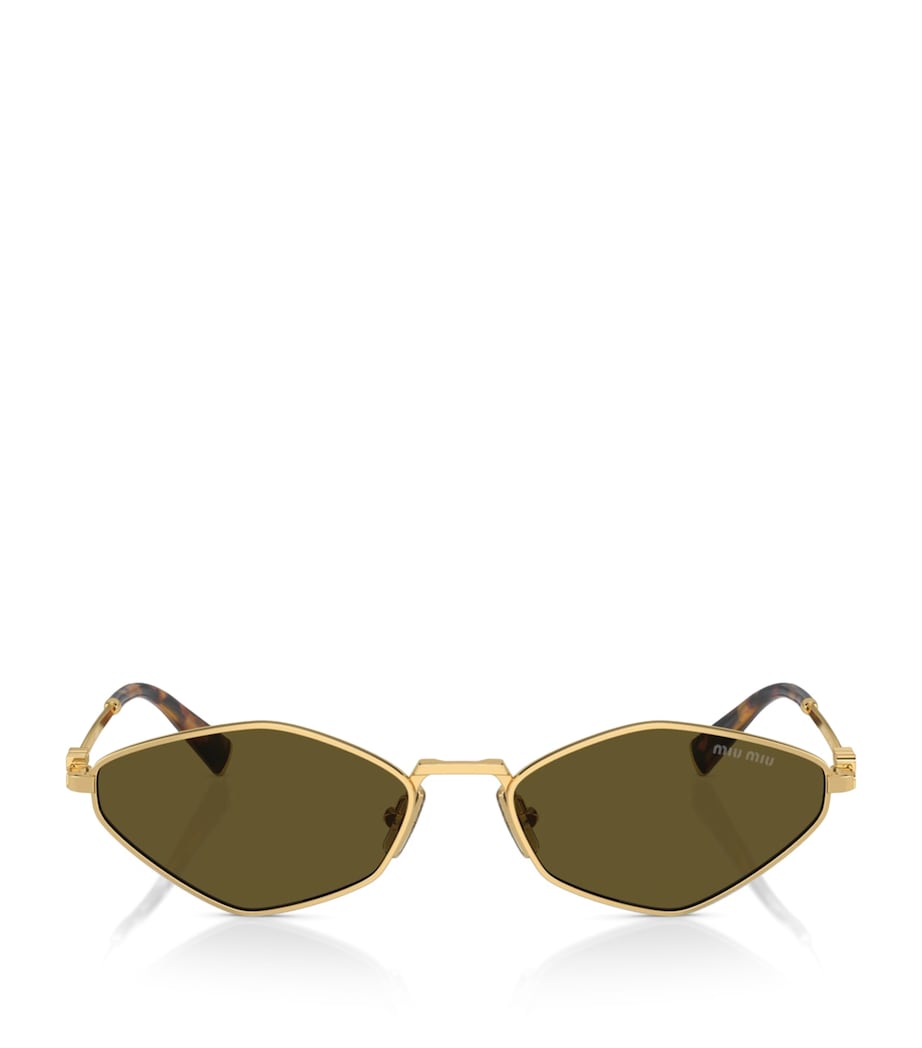 Miu Miu metal oval sunglasses - British product