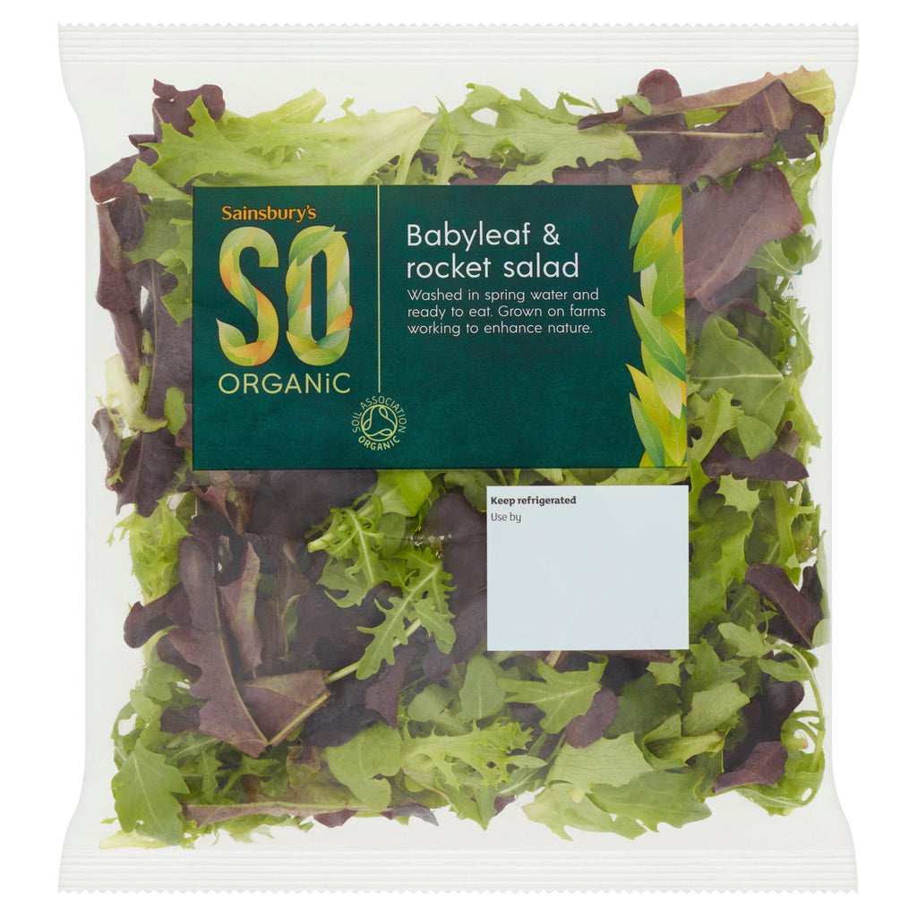 Sainsbury's Rocket Salad, SO Organic 60g