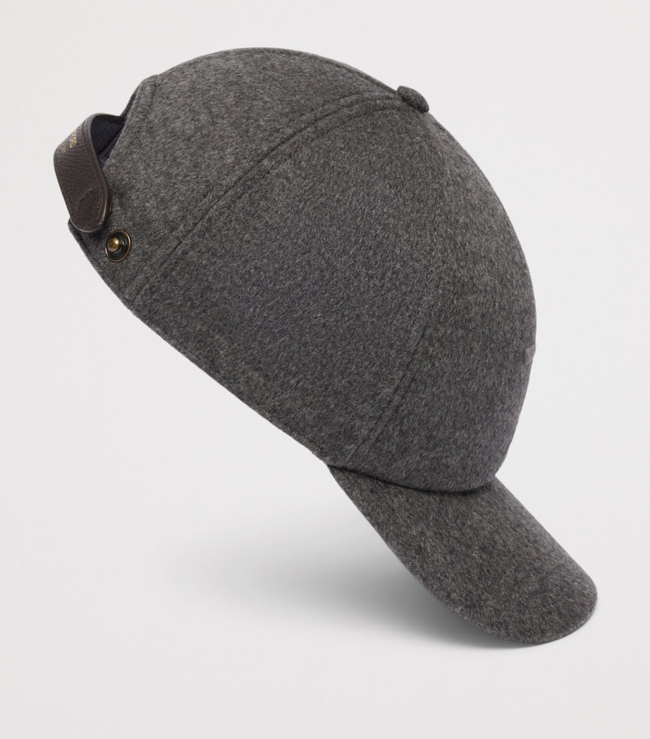 TOM FORD cashmere logo baseball cap, UK version