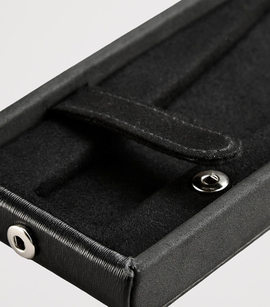 WOLF Philipp flip watch stand vegan leather, imported from the UK