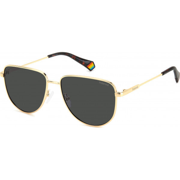 Polaroid Gold PLD 6196 56 sunglasses, imported from the UK