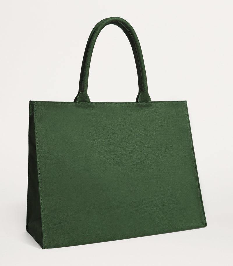 Harrods large cotton logo tote bag, UK version