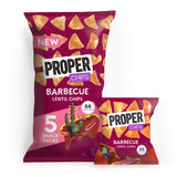 Properchips Barbecue Lentil Chips  5x14g GOODS Sainsburys   