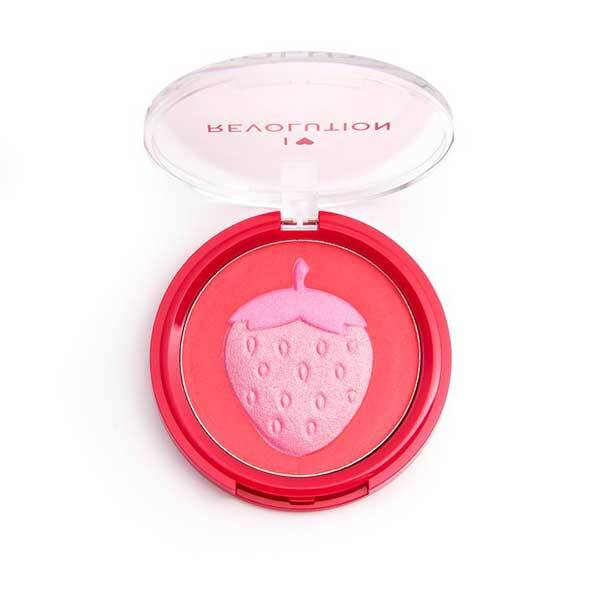 I Heart Revolution Fruity Blusher Strawberry GOODS Superdrug   