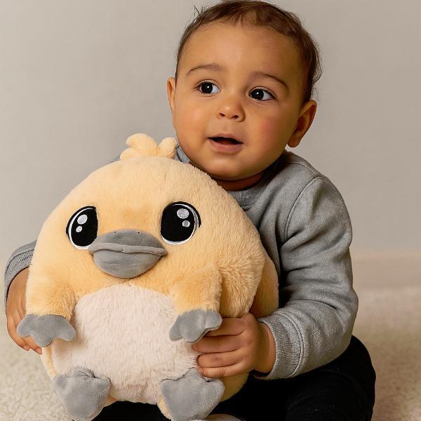 Noxxiez Plathypus plush hand warmer cushion 35cm - British product