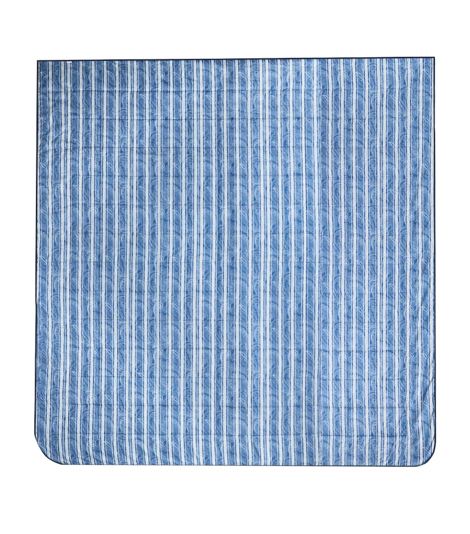 Etro gesteppte Tagesdecke Amalia 270x270cm, importiert aus Großbritannien