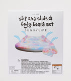 Sunnylife kids tie dye slip slide body board set (British brand)