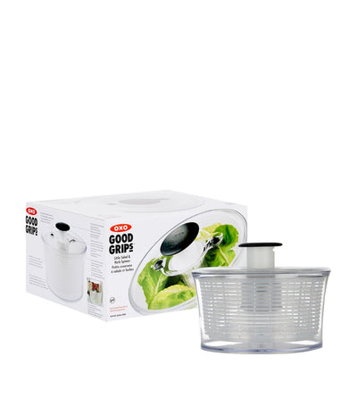 Harrods Compact Salad and Herb Drying Spinner with Colander Basket- Buy online at McGrocer