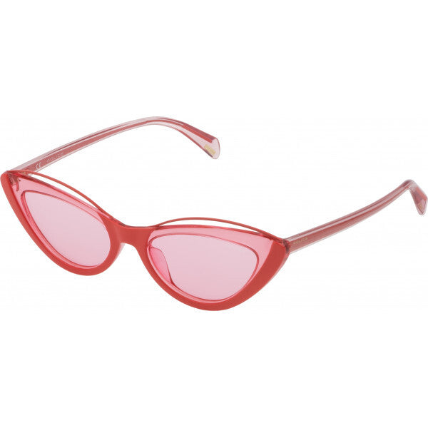 Police SPL937 pink acetate sunglasses 52 (British brand)
