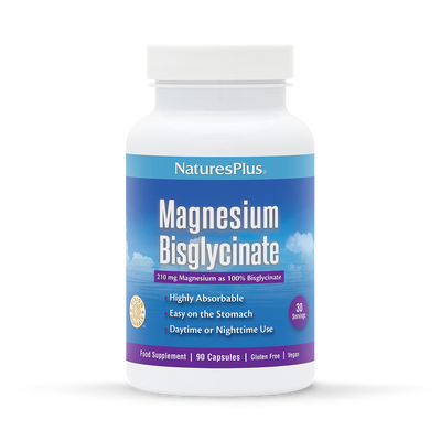 Holland & Barrett NaturesPlus Magnesium Bisglycinate Capsules 90 Capsules- Buy online at McGrocer