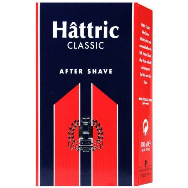 Hattric Classic Aftershave splash 100ml, UK version