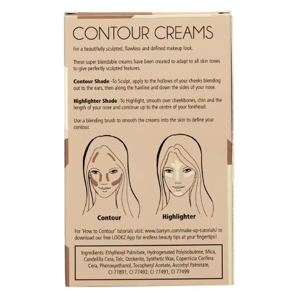 Barry M Chisel Cheek Contour Cream - British product
