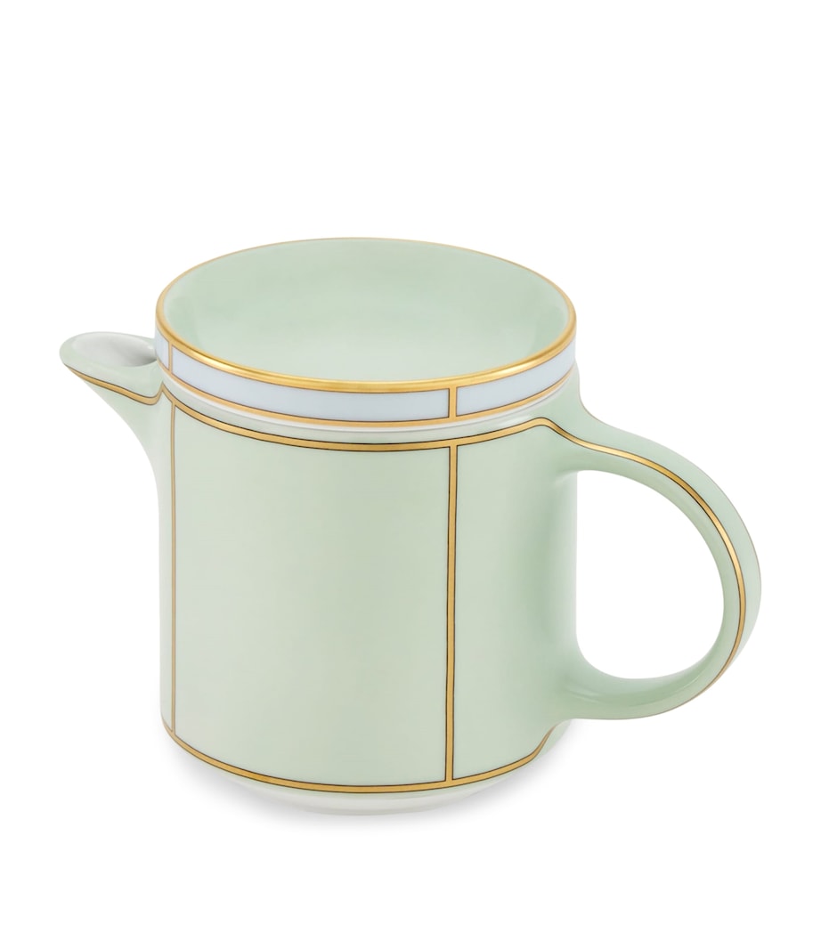 GINORI 1735 porcelain Colonna Diva Verde coffee pot 500ml, UK version