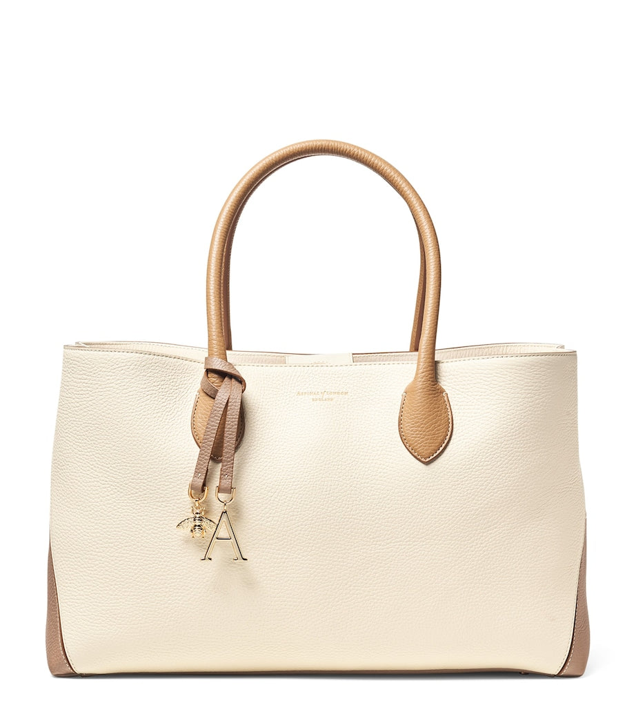 Aspinal of London leather London tote bag - British product