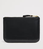 Comme des Garçons medium leather logo wallet, UK version