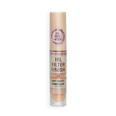 Superdrug Revolution IRL Filter Finish Concealer C8- Buy online at McGrocer