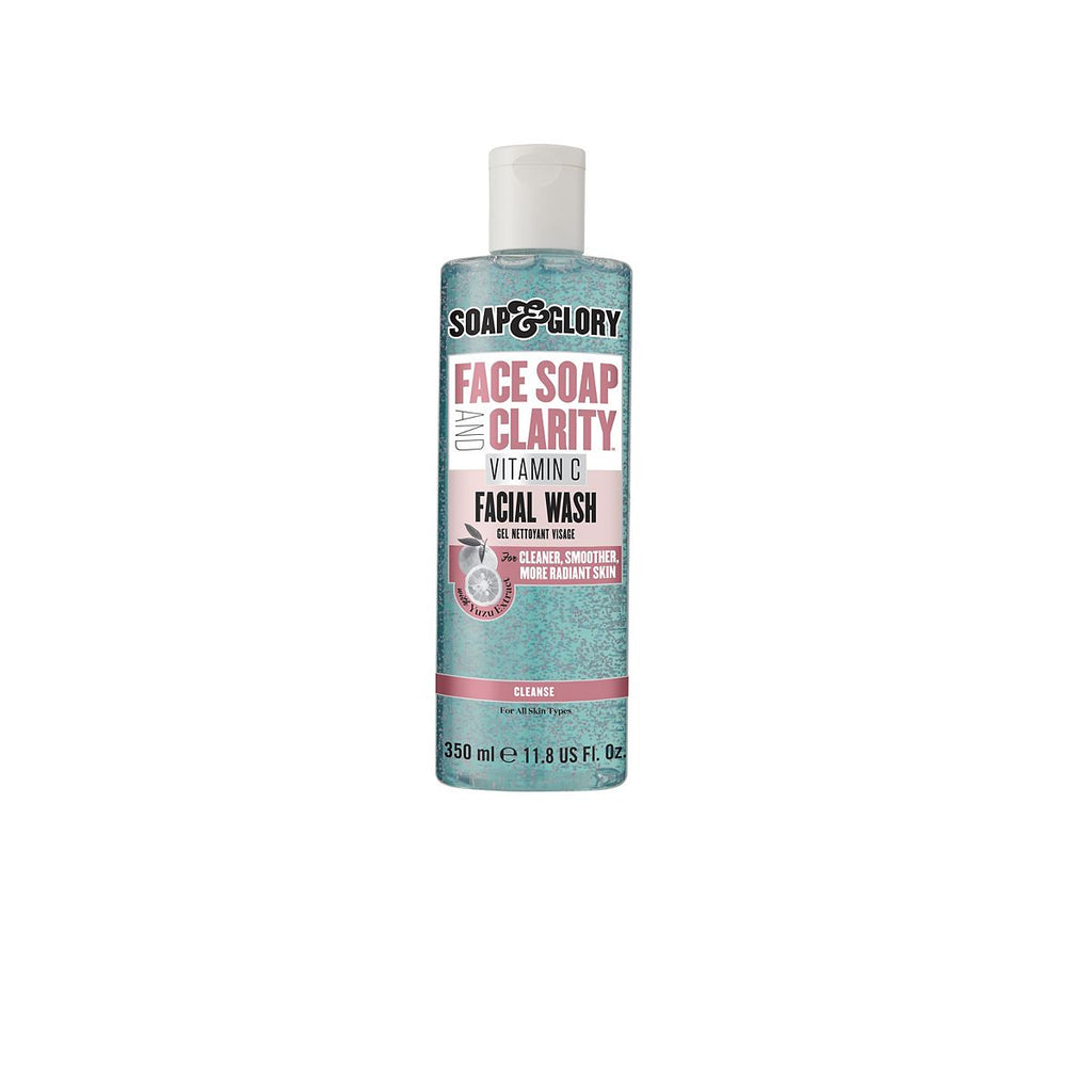 Soap & Glory Face Soap & Clarity Facial Wash with Vitamin C 350ml