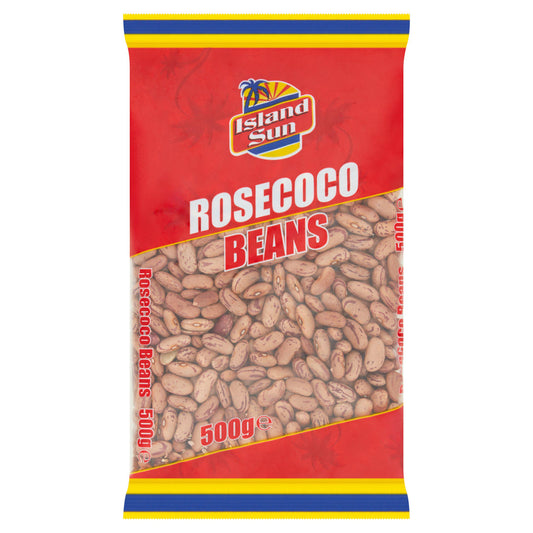Island Sun Rosecoco Beans 500g African & Caribbean Sainsburys   