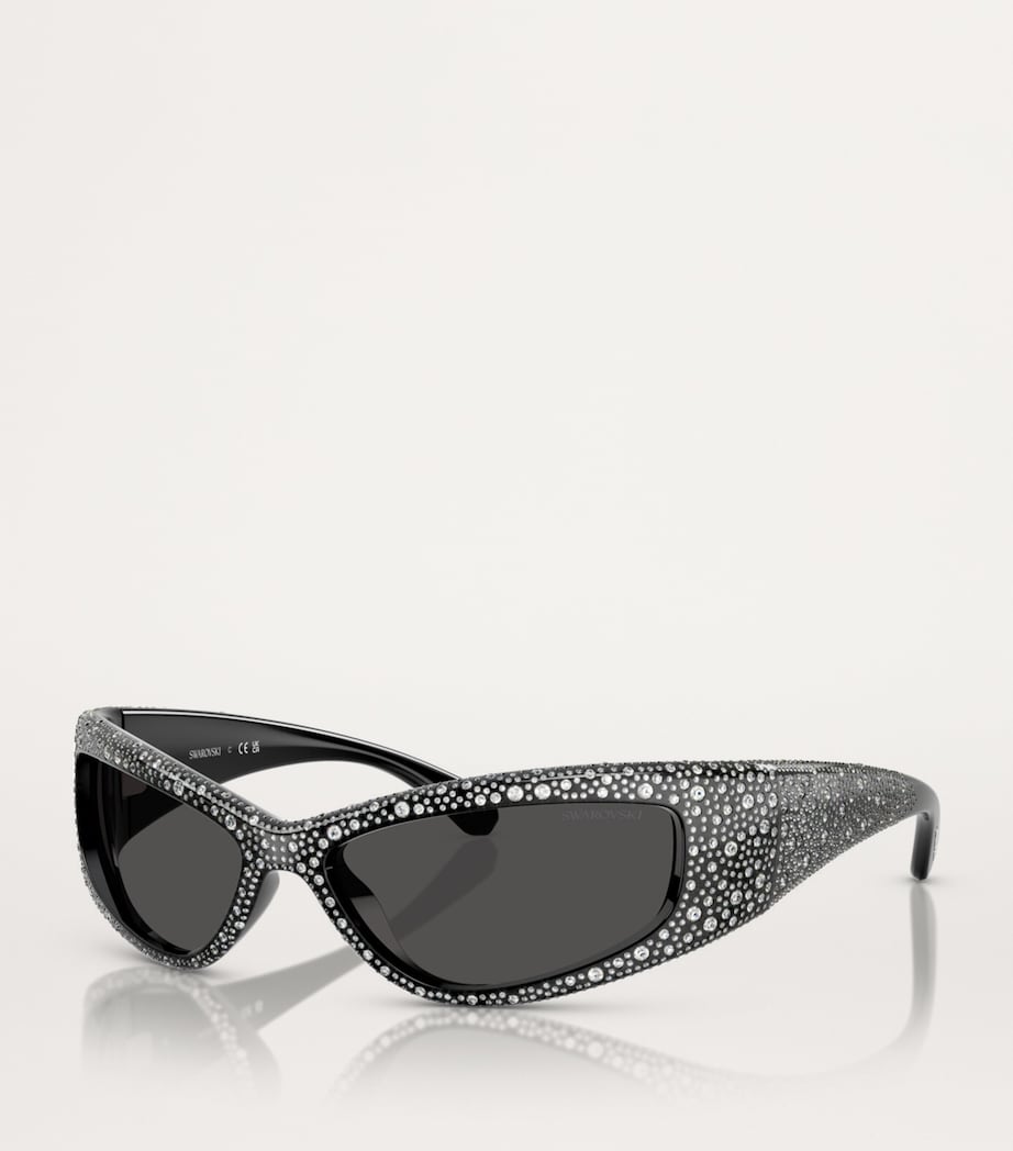 Swarovski SK6027 sunglasses acetate frame - British product