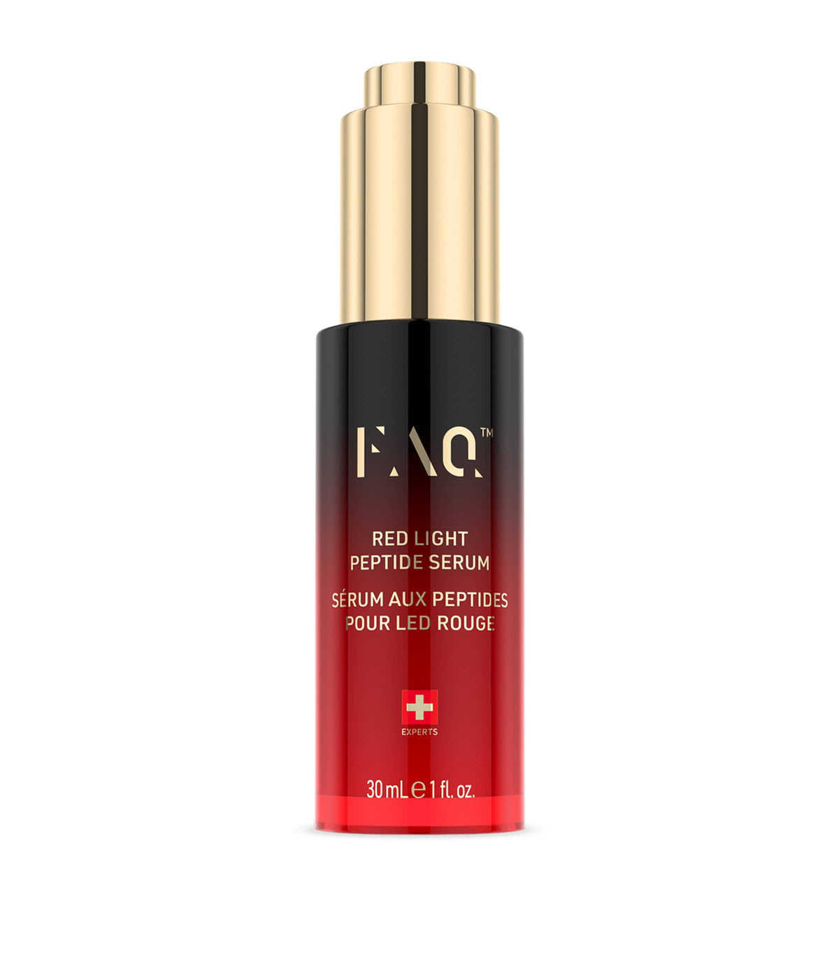 FAQ Red Light Peptide Serum 30ml - British product