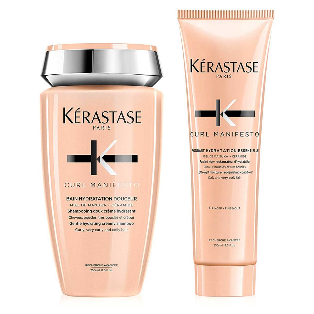 Kérastase Curl Manifesto Shampoo and Conditioner Duo for Curly and Coily Hair, With Manuka Honey and Ceramide GOODS Boots   