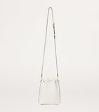 Jimmy Choo mini leather cinch bucket bag, UK version