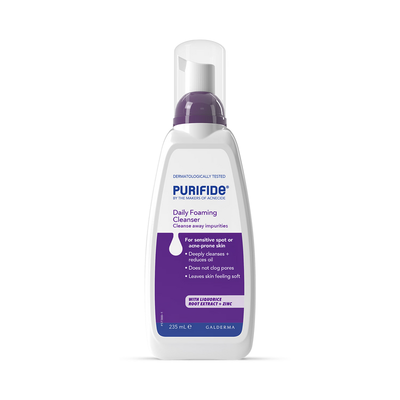 Acnecide Purifide face wash with zinc 235ml (British brand)