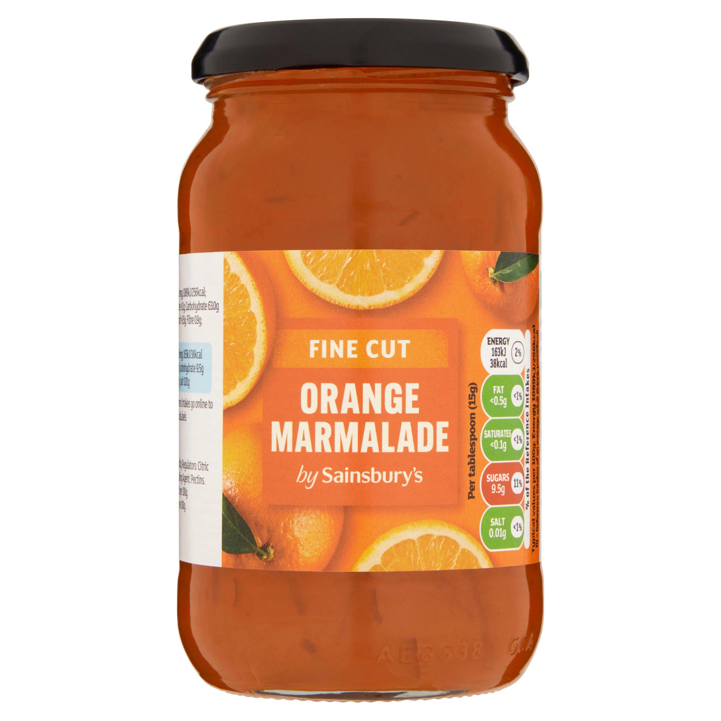 Sainsbury's Orange Marmalade, Fine Cut 454g GOODS Sainsburys   