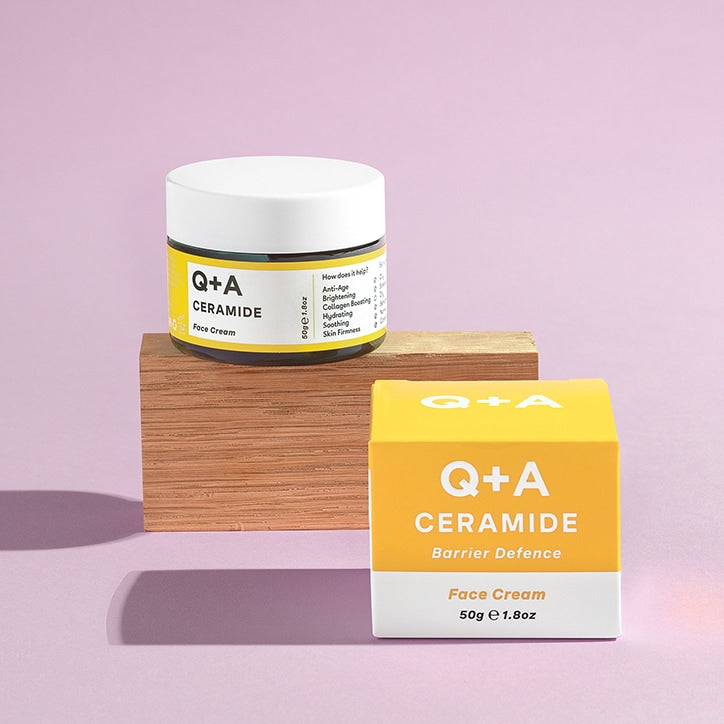 Q+A Ceramide Day Cream 50g Face Moisturiser Holland&Barrett   