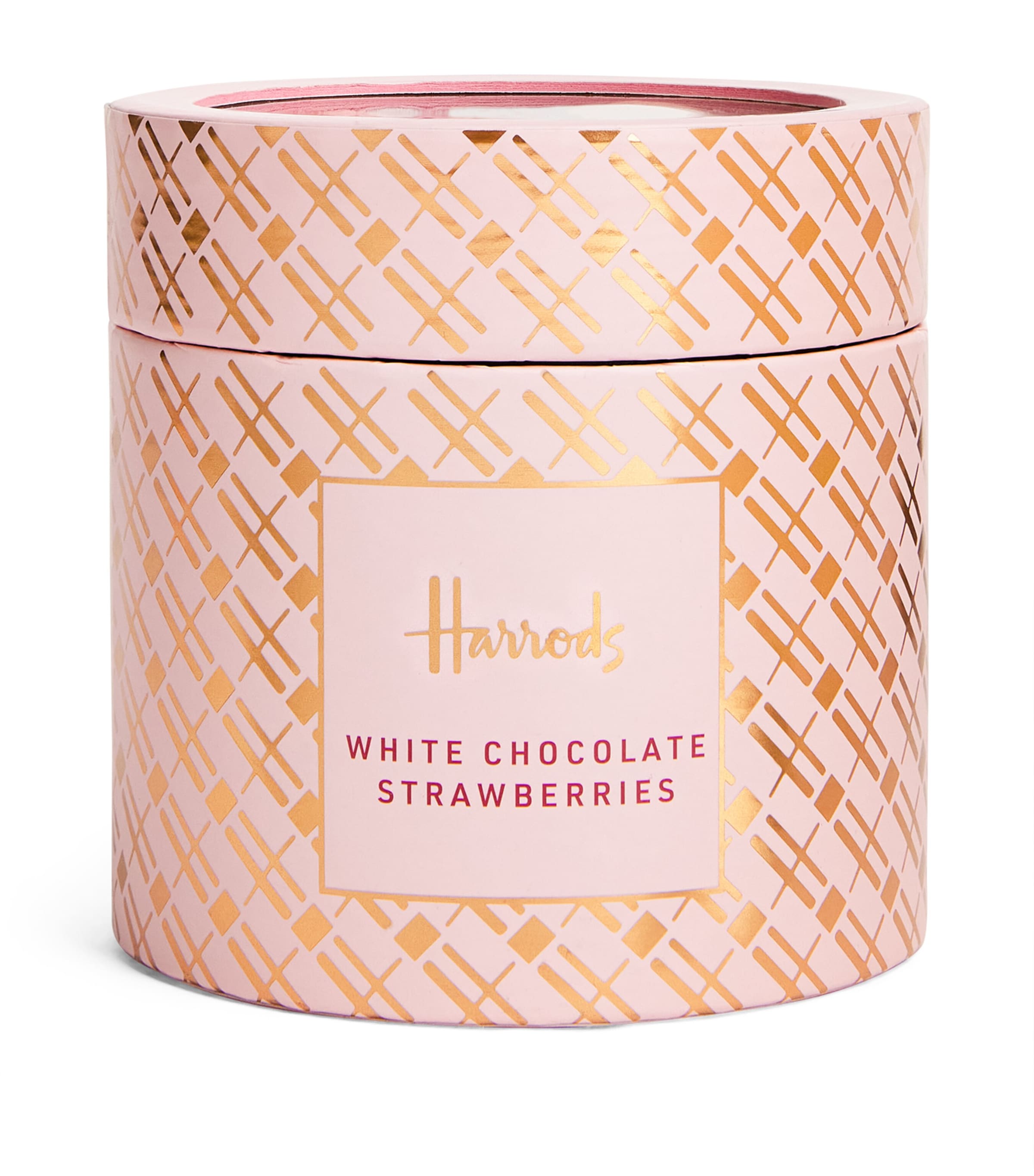 Harrods white chocolate strawberries 225g, UK version