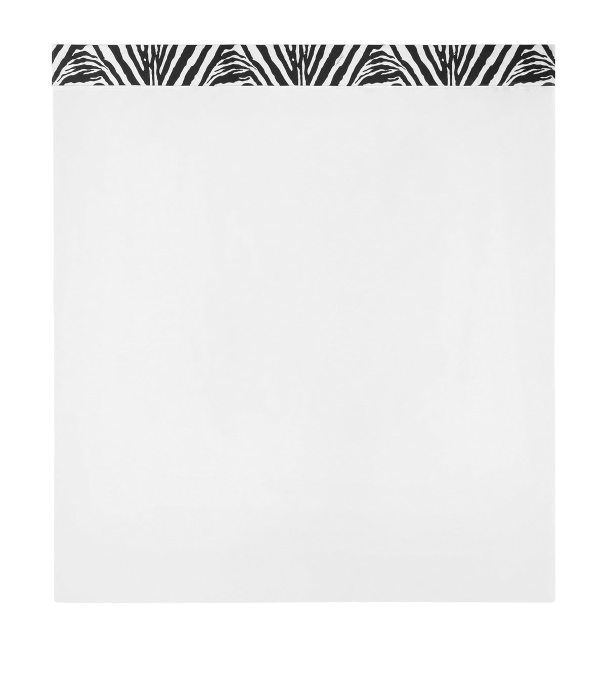 Dolce&Gabbana Casa cotton zebra print king flat sheet 260cm x 280cm - British product