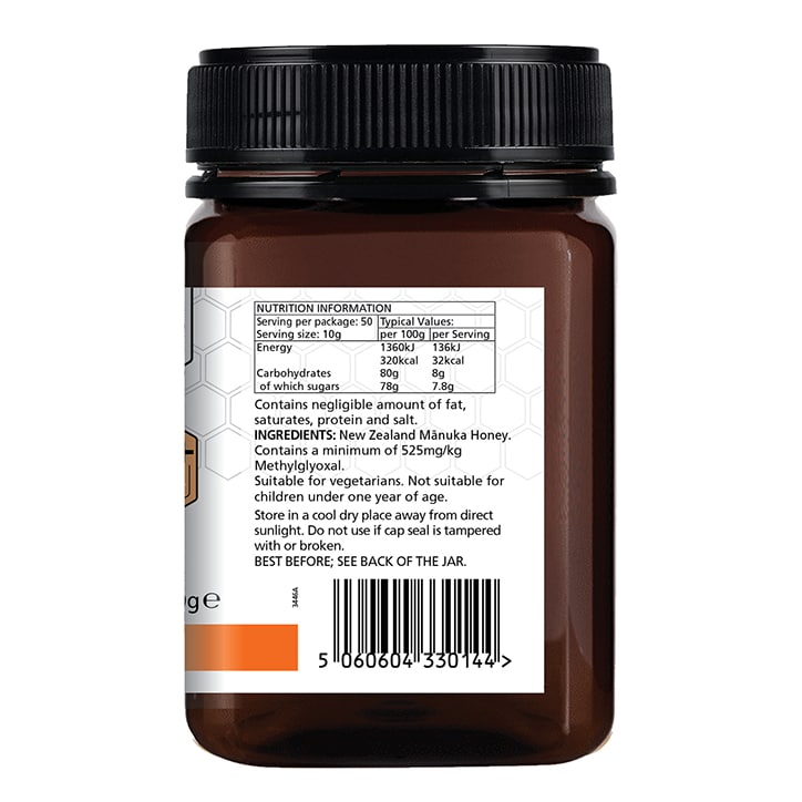 Manuka Lab Manuka Honey MGO 525 500g GOODS Holland&Barrett   