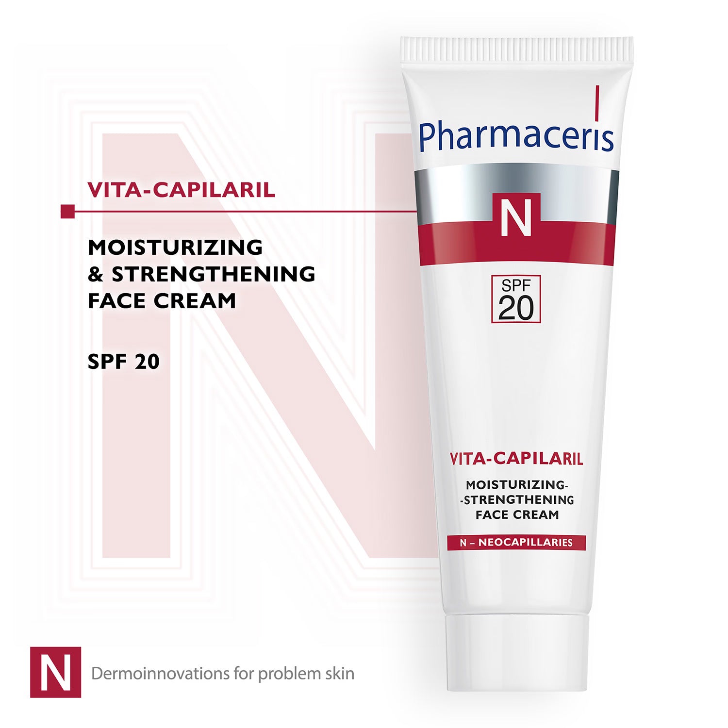 Pharmaceris N moisturising face cream SPF 20 50ml - British product