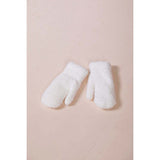 SVNX soft knitted mittens in cream, imported from the UK