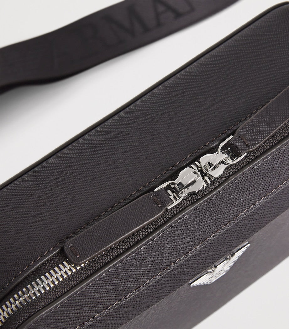 Emporio Armani mini camera cross-body bag (British brand)