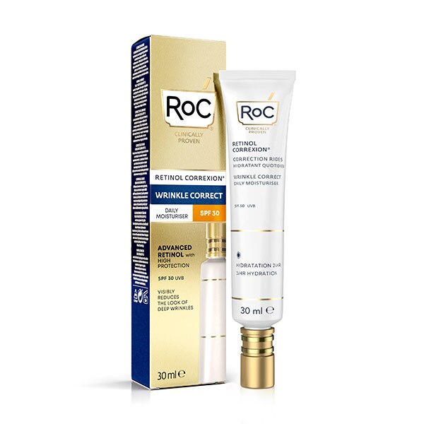 Roc Retinol Correxion Wrinkle Correct Daily Moist Spf30 30Ml GOODS Superdrug   