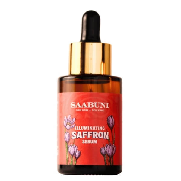Saabuni illuminating saffron serum 30ml (British brand)