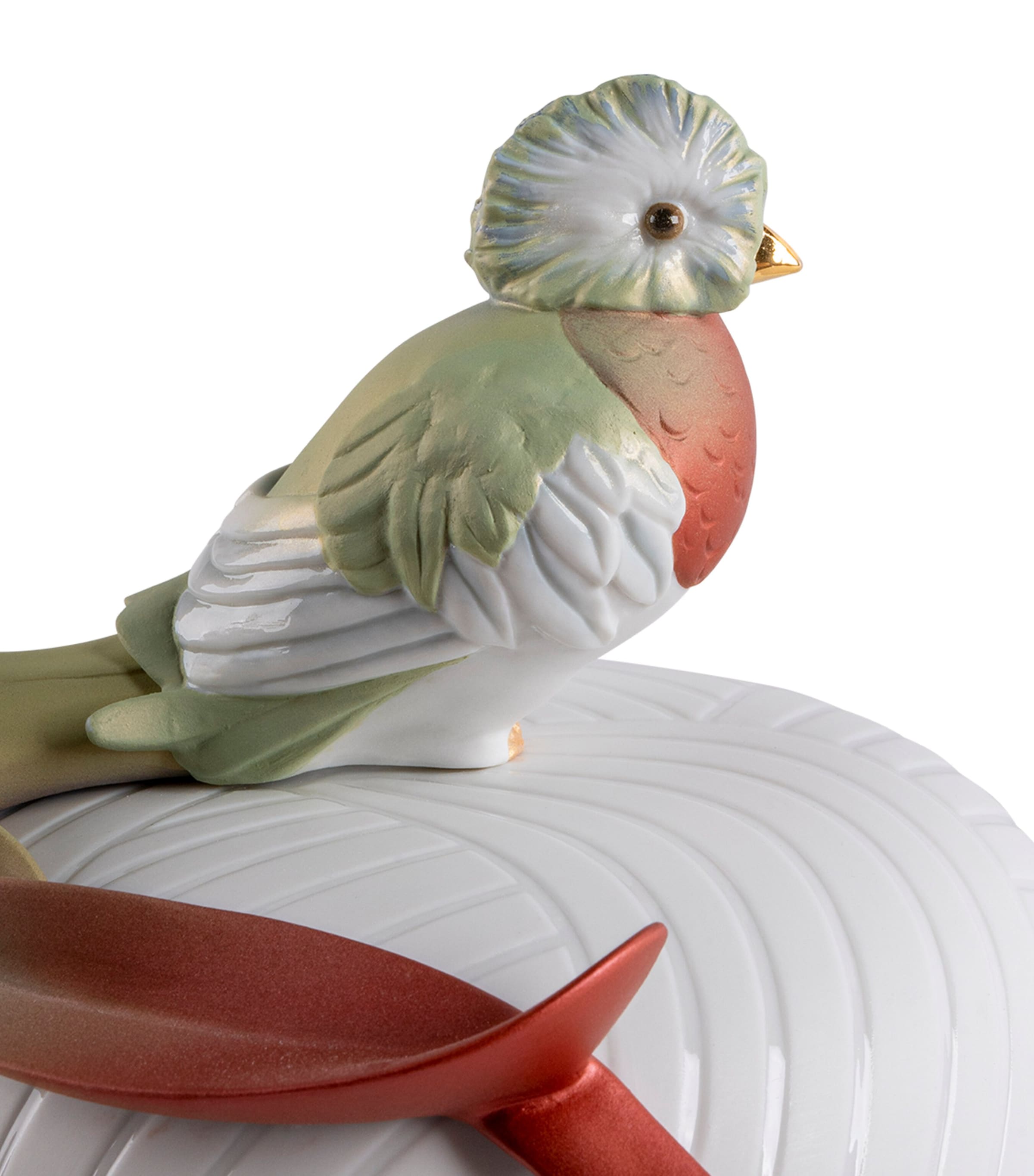 Lladró porcelain quetzal box, UK version