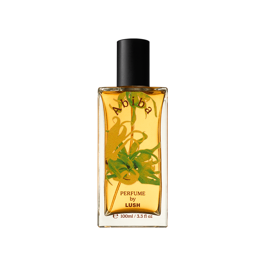 Lush Abiba perfume inspired by the women of Ghana - British product