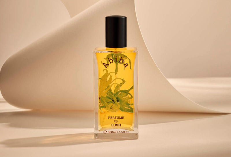 Lush Abiba perfume inspired by the women of Ghana - British product