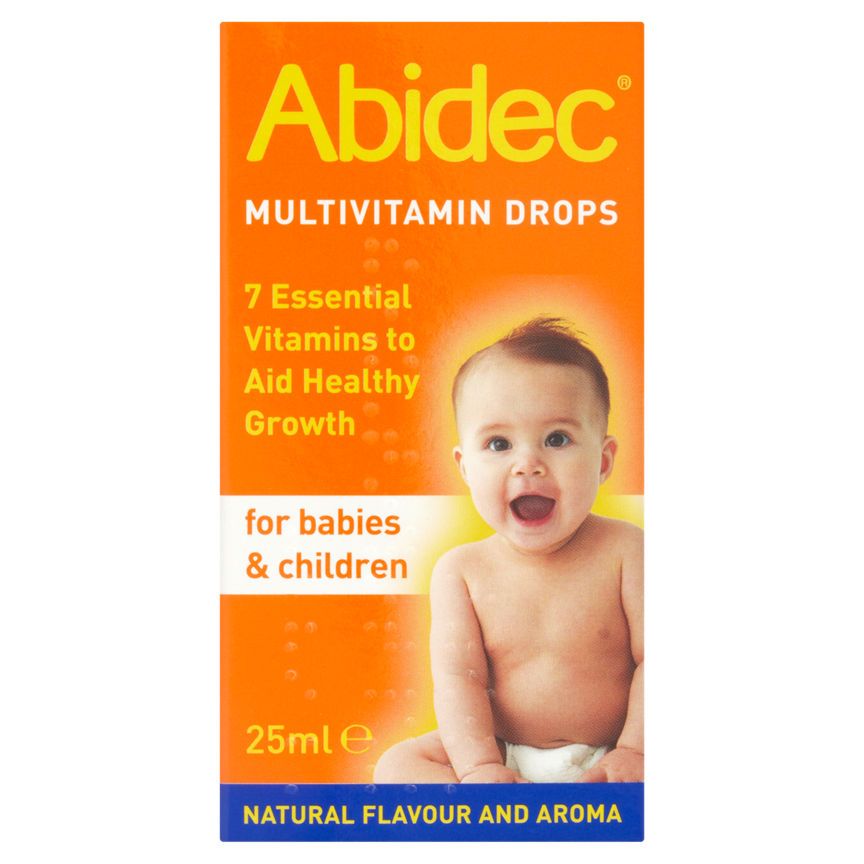 Abidec Multivitamin Drops for Babies & Children Suitable from Birth